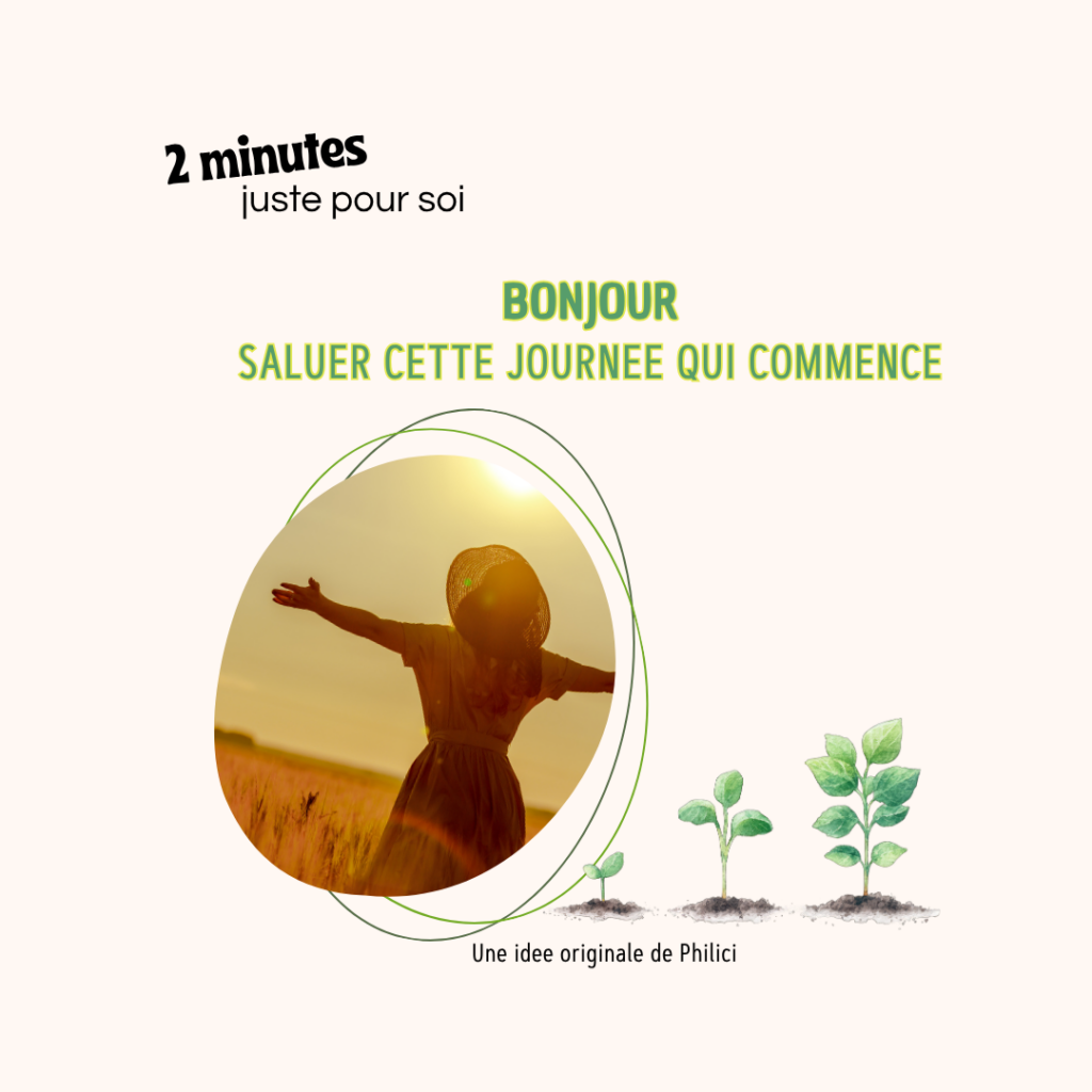 2 minutes pour soi - Episode 2/7 (bonjour) 1 2 minutes pour soi #2 bonjour