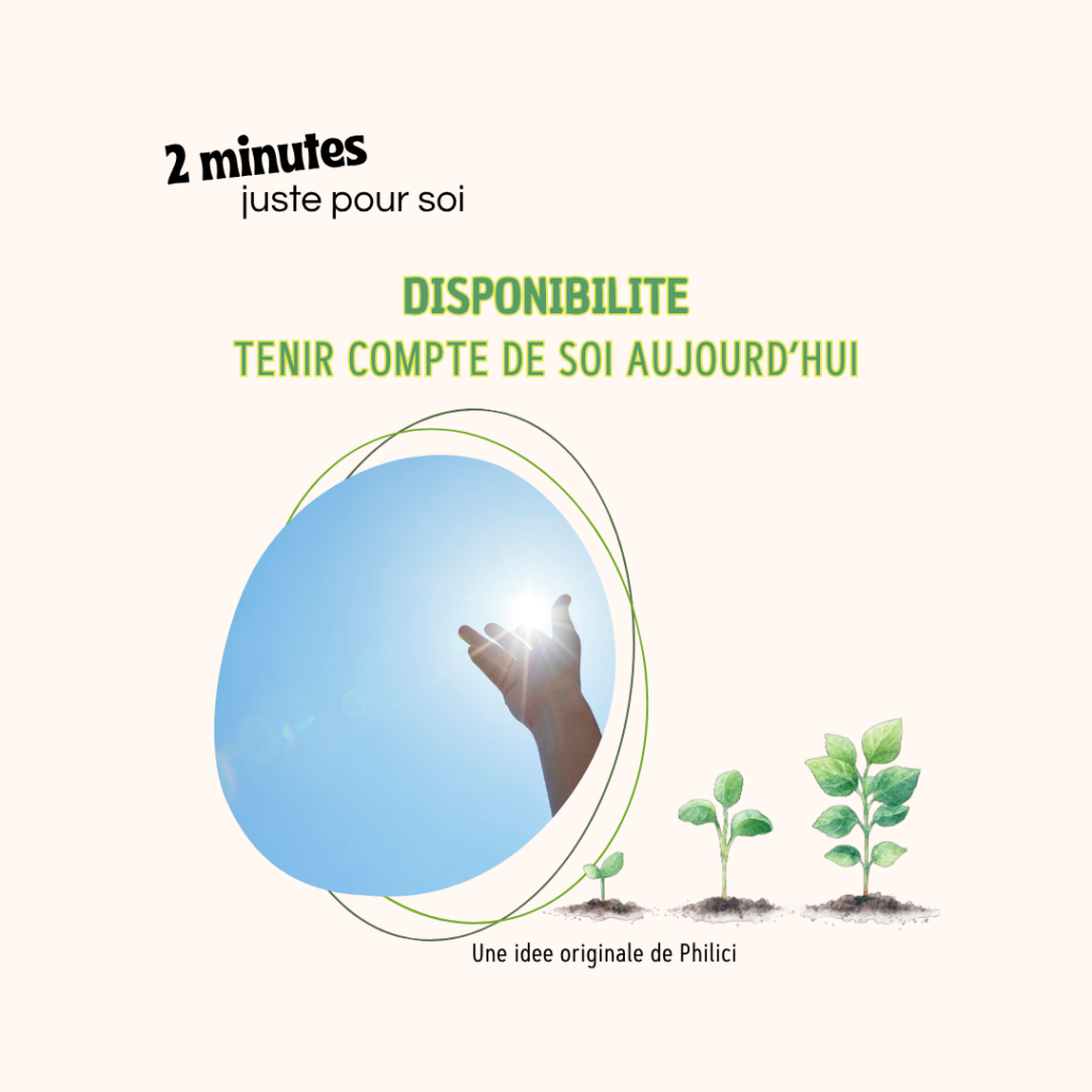 2 minutes pour soi - Episode 7/7 (disponibilité) 5 2 minutes pour soi #7 disponibilité